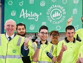 Ability Centre opens three Containers for Change refund points