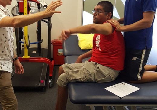 Kushan flies in for treatment