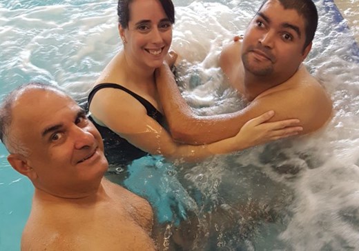 Kushan flies in for treatment