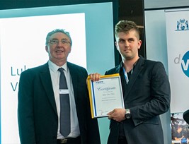 Luke graduates from his traineeship within the WA public sector