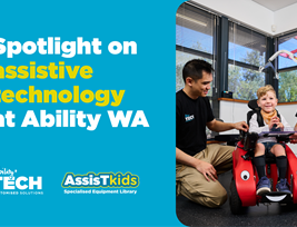 Assistive technology services at Ability WA